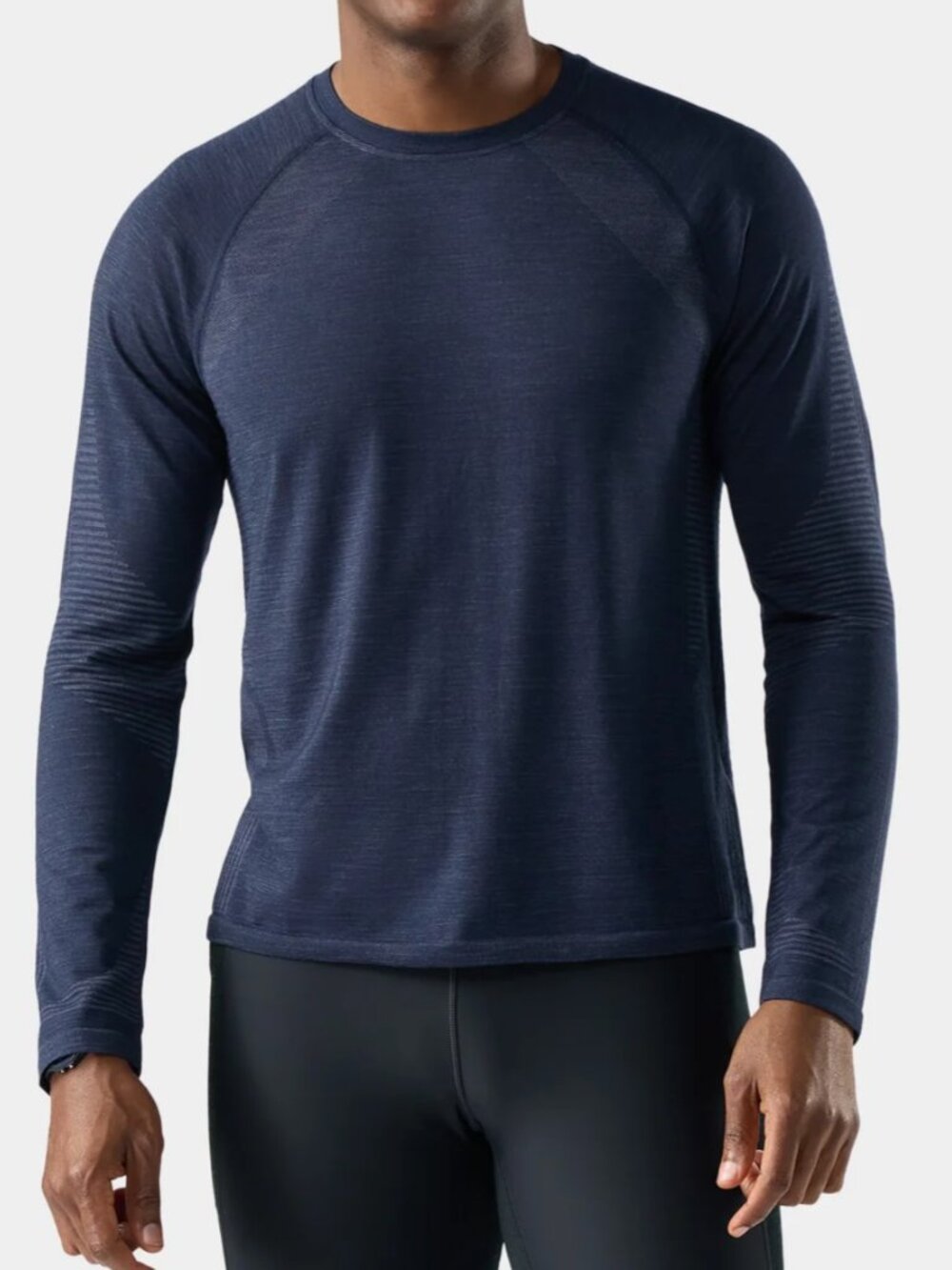 NWT Smartwool Men's Intraknit™ Seamless Long Sleeve, Deep Navy, Small